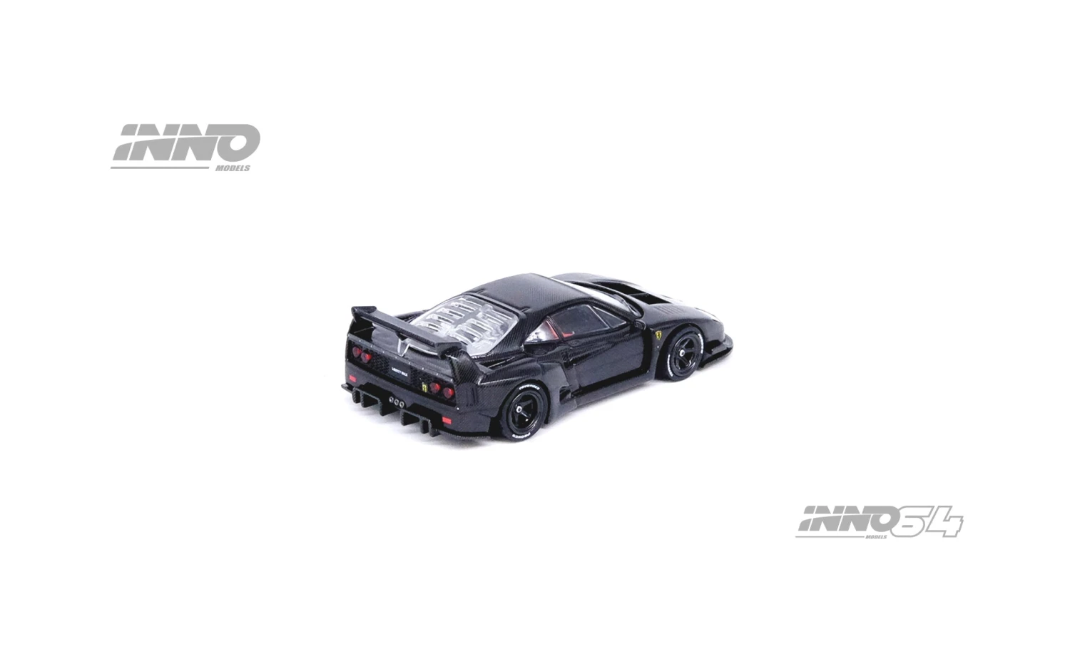 INNO64 1:64 Ferrari F40 Liberty Walk In Full Carbon 4 INNO64 1:64 Ferrari F40 Liberty Walk In Full Carbon - Image 2