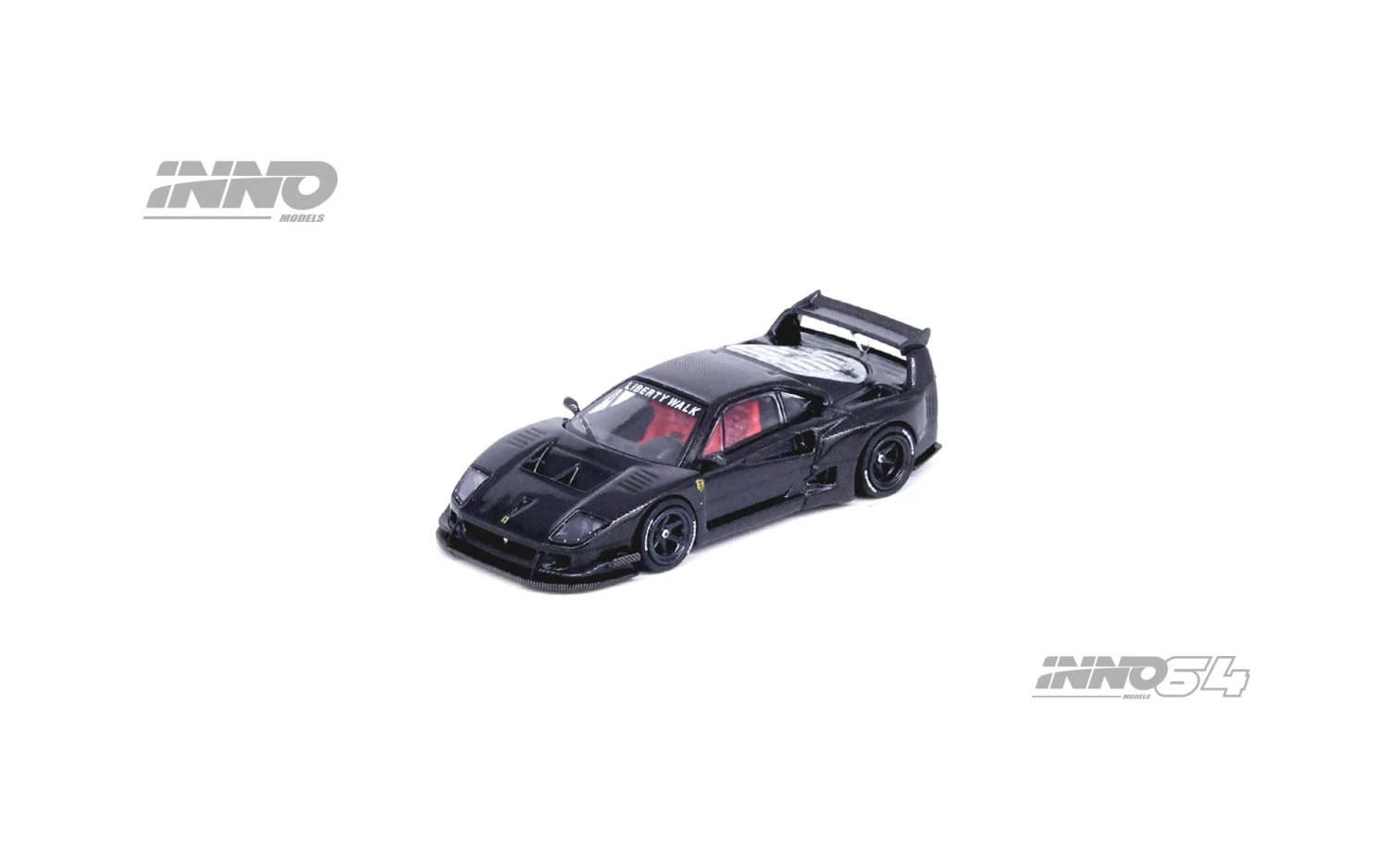 INNO64 1:64 Ferrari F40 Liberty Walk In Full Carbon 3 INNO64 1:64 Ferrari F40 Liberty Walk In Full Carbon