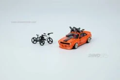 INNO Models 1:64 Nissan Silvia S14 Rocket Bunny Boss Aero With Rack And Bikes -Model Cars Houston FB IMG 1626351893696