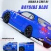 INNO64 1:64 Nissan Skyline GT-R R34 R-Tune R1 In Bayside Blue