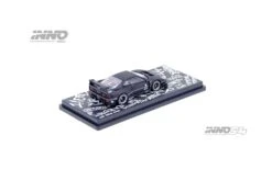 INNO64 1/64 Ferrari F40 Liberty Walk In Matte Black HK Toycar Salon 2023 Special Edition -Model Cars Houston FR40BLACKWHITELINE5