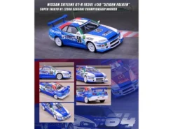 Nissan Skyline GT-R (R34) RHD #50 "5Zigen Falken" Winner Super N1 Taikyu Series (2000) 1/64 Diecast Model Car By Inno Models