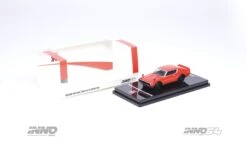 INNO64 1:64 Nissan Skyline 2000GT-R (KPGC110) In Red -Model Cars Houston KPGC110REDANNO1
