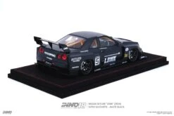 INNO18 1:18 Nissan Skyline (ER34) Super Silhouette "LBWK" Matte Black -Model Cars Houston MATTEBLACK4