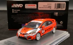 1/64 INNO64 2012 Honda Civic Type-R FD2 #7 AUTOBACKS Diecast Car Model