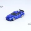 INNO64 1:64 Nissan Skyline GT-R (R34) V-Spec Tuned By "MINE'S" In Blue -Model Cars Houston R34VSBLUANNO10