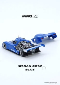 *PREORDER* INNO64 1:64 Nissan R89C In Blue -Model Cars Houston R89Cblueanno2