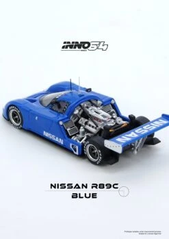 *PREORDER* INNO64 1:64 Nissan R89C In Blue -Model Cars Houston R89Cblueanno3