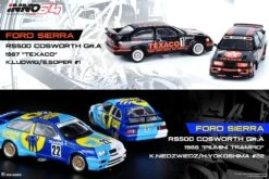 INNO Models 1:64 Ford Sierra RS500 Cosworth #22 "PIUMNI TRAMPIO" JTC 1988 WINNER K. Niedzwiedz / H. Yokoshima -Model Cars Houston RS500race 856b6fe3 bc7e 44cc 8a74 cc6a24b04576