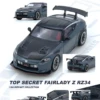 *PREORDER* INNO64 1:64 Nissan FAIRLADY Z (RX34) TOP SECRET In Stealth Gray -Model Cars Houston RZ34TSANNO2