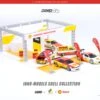 INNO64 1:64 Shell Collection Kiosk And Model Cars Set