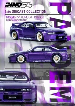 INNO64 1:64 Nissan Skyline GT-R (R33) "Pandem / Rocket Bunny" In Purple -Model Cars Houston Untitled 2 498f8f28 0fd1 4de9 ad30 a9ffaaef80d2