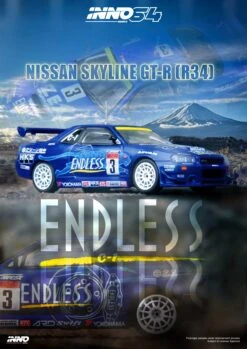 INNO64 1:64 Nissan Skyline GT-R (R34) #3 "ENDLESS ADVAN" Super Taikyu Series 2002 Winner -Model Cars Houston Untitled 2 6965a2c2 b1cd 47cc 8ea6 1f05160d39a0