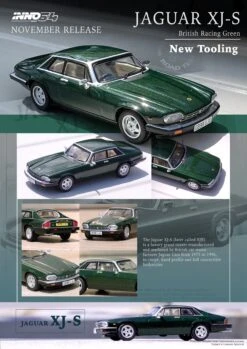 INNO64 1:64 Jaguar XJ-S In British Racing Green 11 INNO64 1:64 Jaguar XJ-S In British Racing Green -Model Cars Houston XJSGRE2