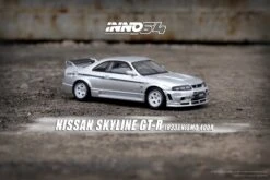 INNO64 1:64 Nissan Skyline GT-R (R33) NISMO 400R In Sonic Silver -Model Cars Houston r33400ranno2