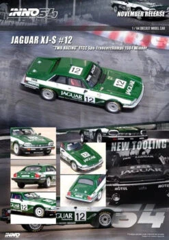 INNO 64 GREEN TWR RACING ETCC FRANCORCHAMPS 1984 WINNER JAGUAR XJ-S #12