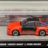 INNO 64 AE86 TRUENO "PANDEM/ROCKET BUNNY E PRIME RACING ORANGE/BLACK