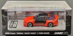 INNO 64 AE86 TRUENO "PANDEM/ROCKET BUNNY E PRIME RACING ORANGE/BLACK